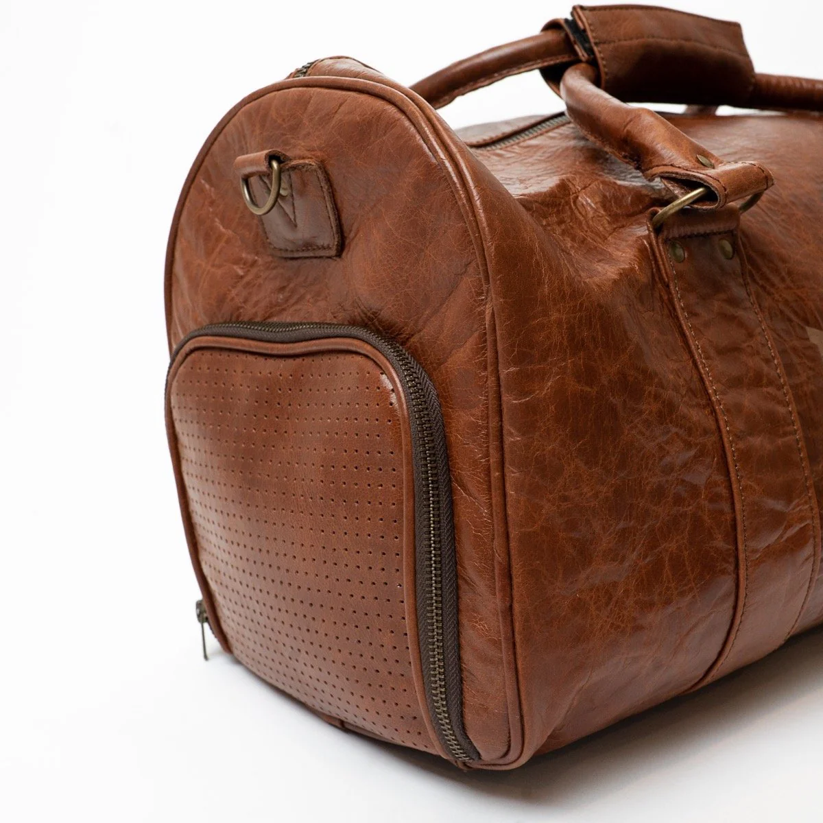 1910 LEATHER GYM BAG - Image 6