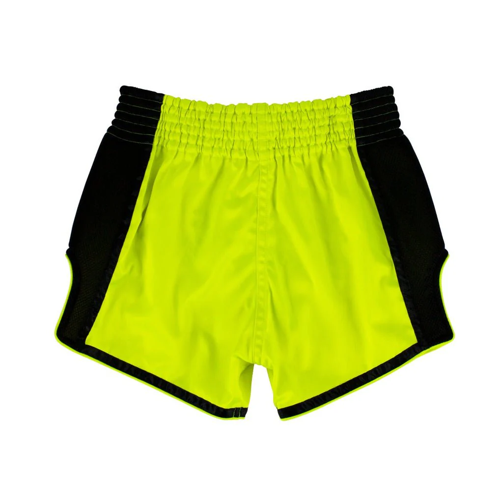 FAIRTEX MUAY THAI SHORTS - BS1706 LIME GREEN - Image 2