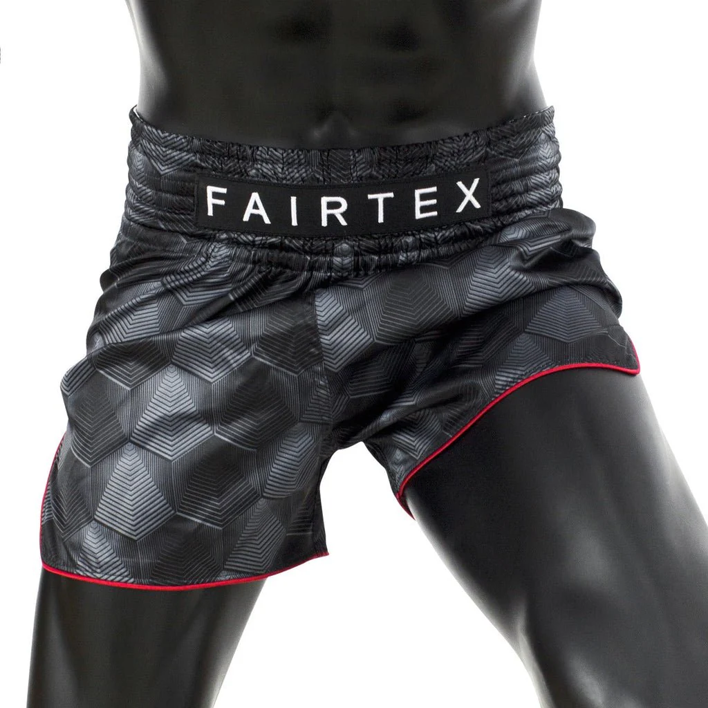 FAIRTEX MUAY THAI SHORTS – BS1901 STEALTH BLACK - Image 3