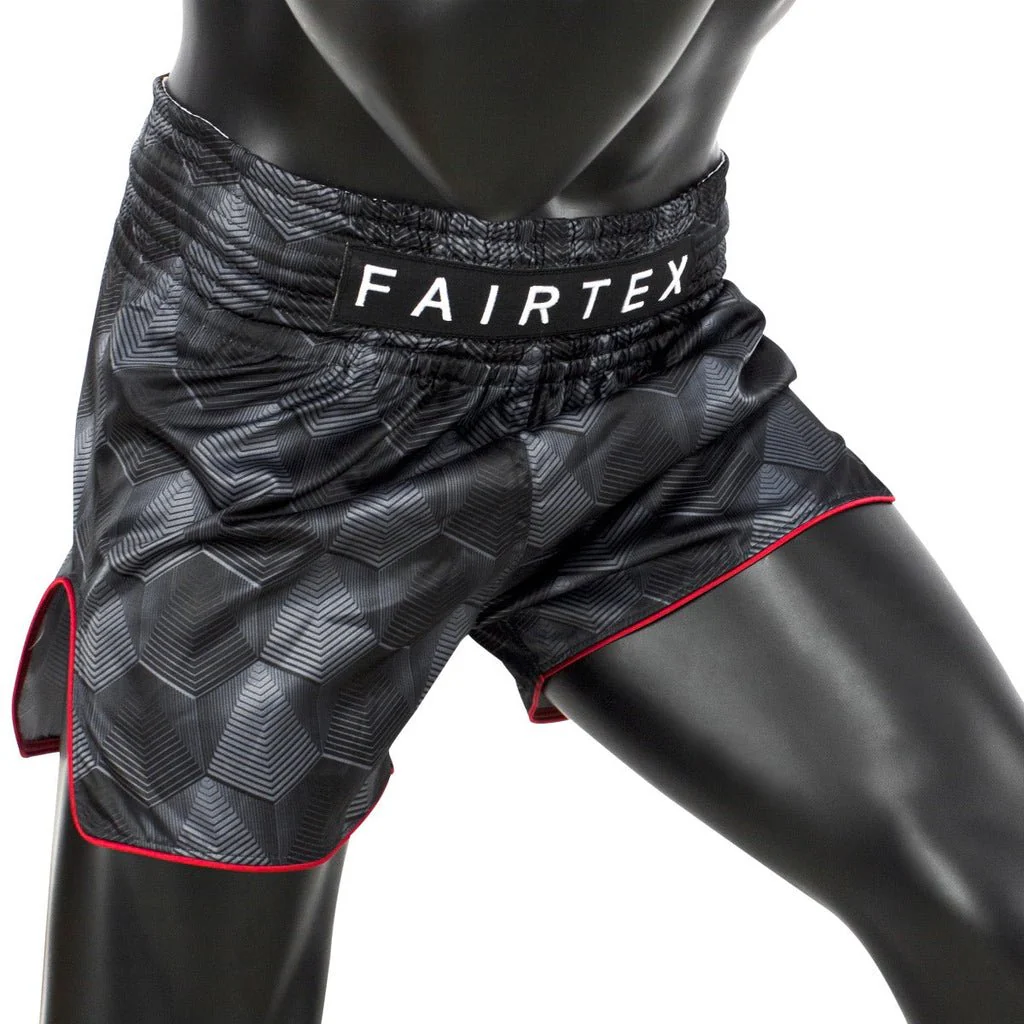 FAIRTEX MUAY THAI SHORTS – BS1901 STEALTH BLACK - Image 4