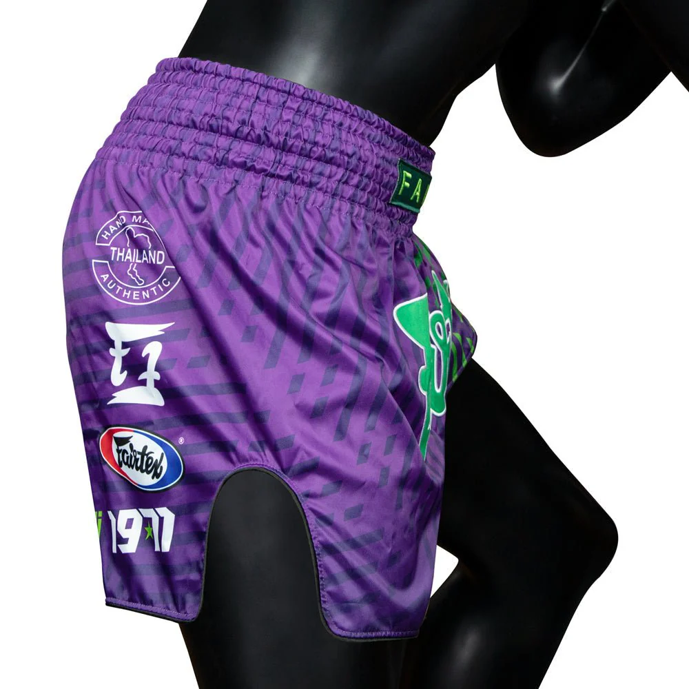FAIRTEX MUAY THAI SHORTS - BS1922 RACER PURPLE - Image 5