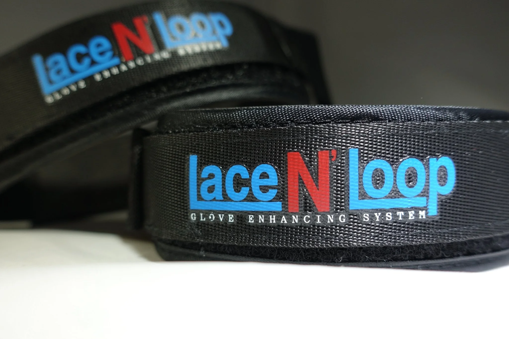 Midnight Black Lace N Loop Straps (Pair)