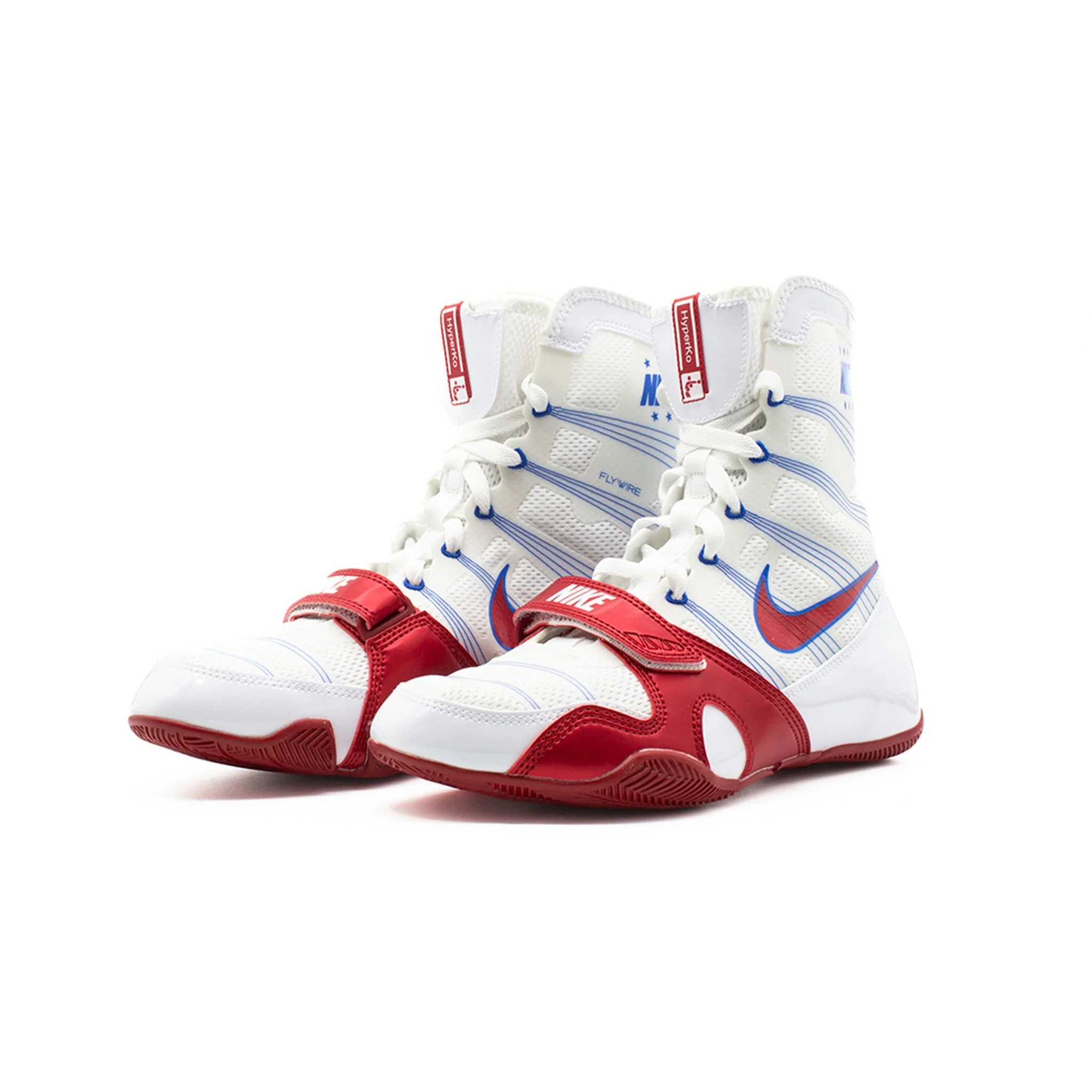 Nike HyperKO - White / Royal / Red - Image 4