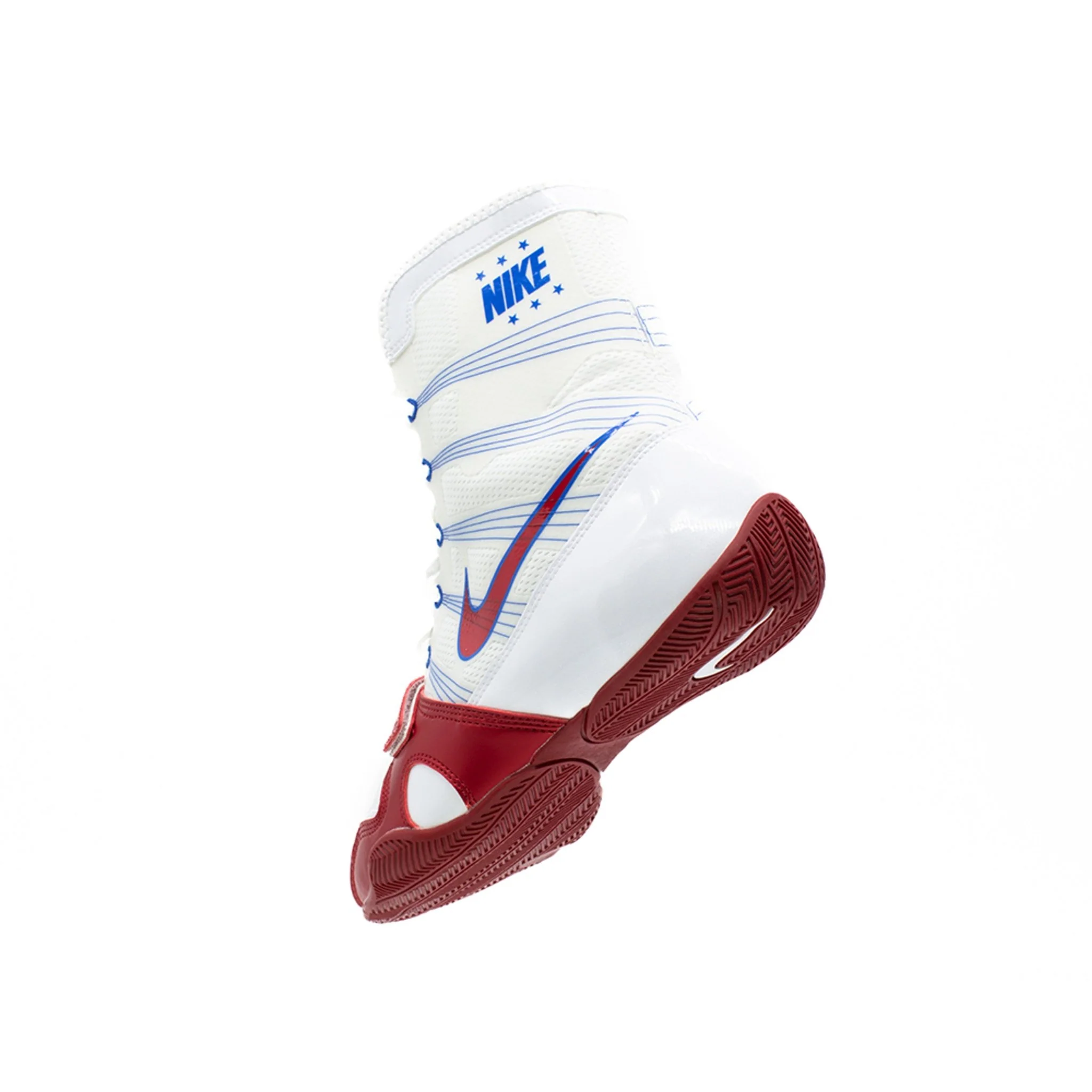 Nike HyperKO - White / Royal / Red - Image 5
