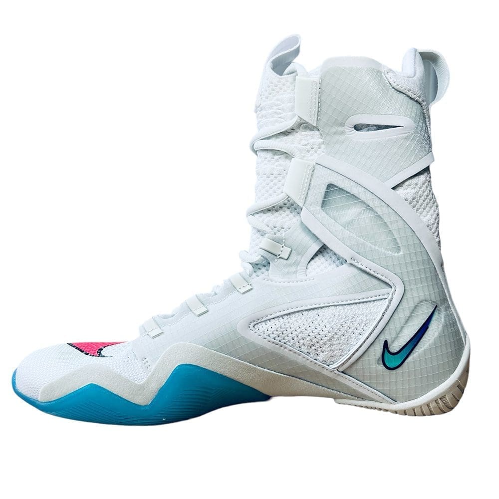 Nike HyperKO 2 - Olympic Limited Edition Boxing Boots - White/Hyper Violet/Light Bone - Image 2