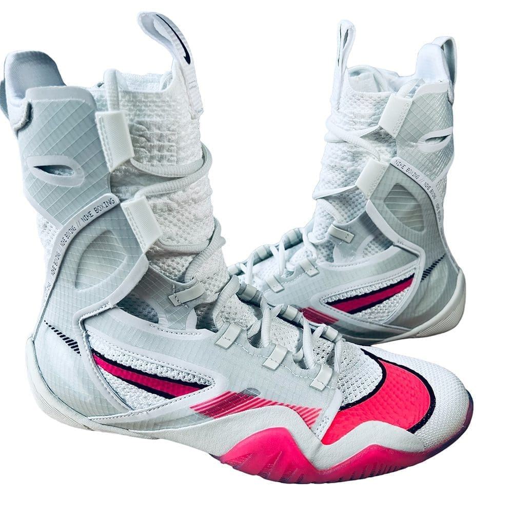 Nike HyperKO 2 - Olympic Limited Edition Boxing Boots - White/Hyper Violet/Light Bone - Image 3