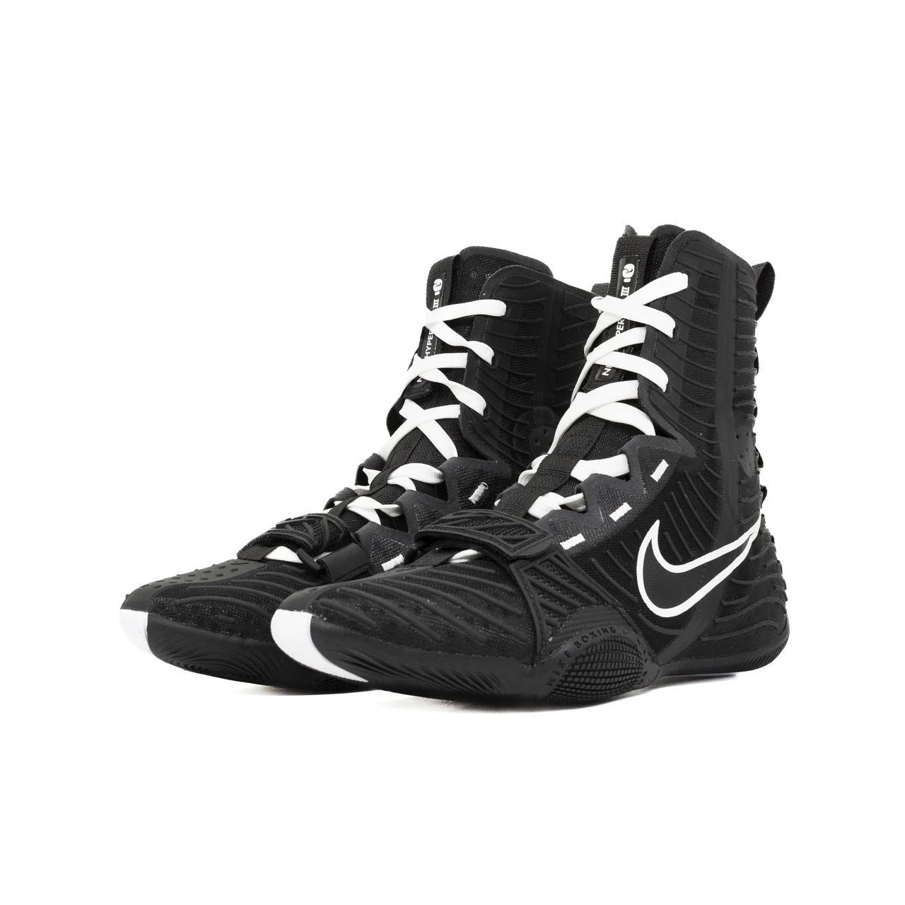 Nike HyperKO 3 Boxing Shoes - Black/White - Image 5