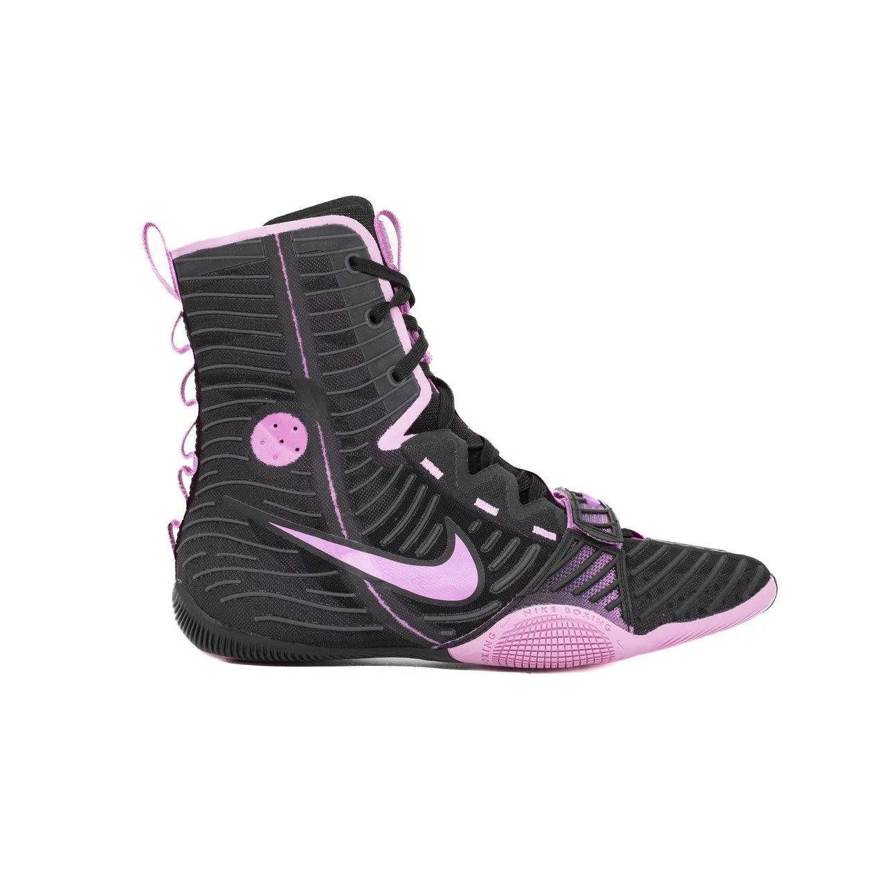 Nike HyperKO 3 Boxing Shoes - Black/Pink - Image 2