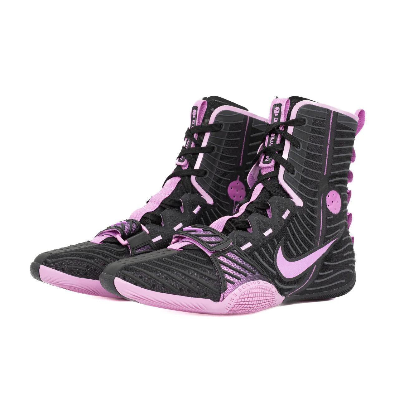 Nike HyperKO 3 Boxing Shoes - Black/Pink - Image 5
