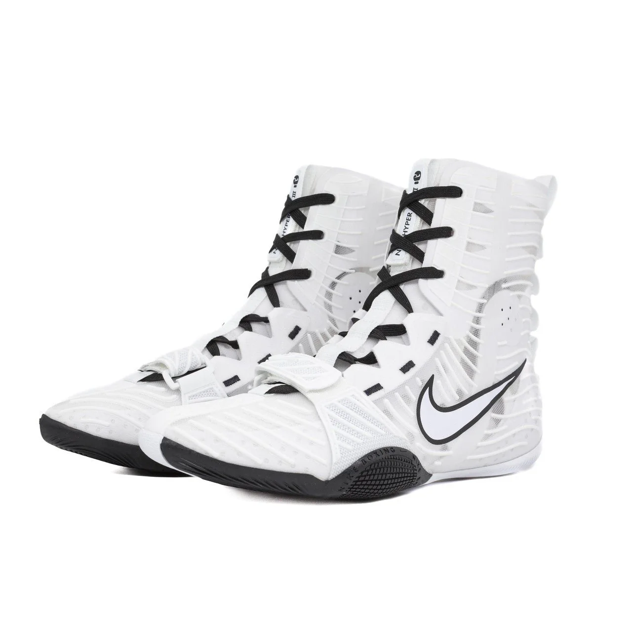 Nike HyperKO 3 Boxing Shoes - White/Black - Image 5