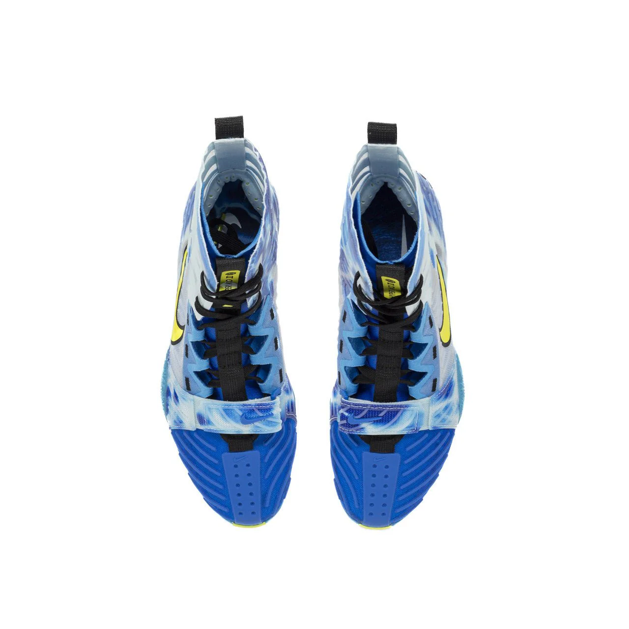 Nike HyperKO 3 SE Boxing Shoes - Photo Blue/Sonic Yellow-Black - Image 8