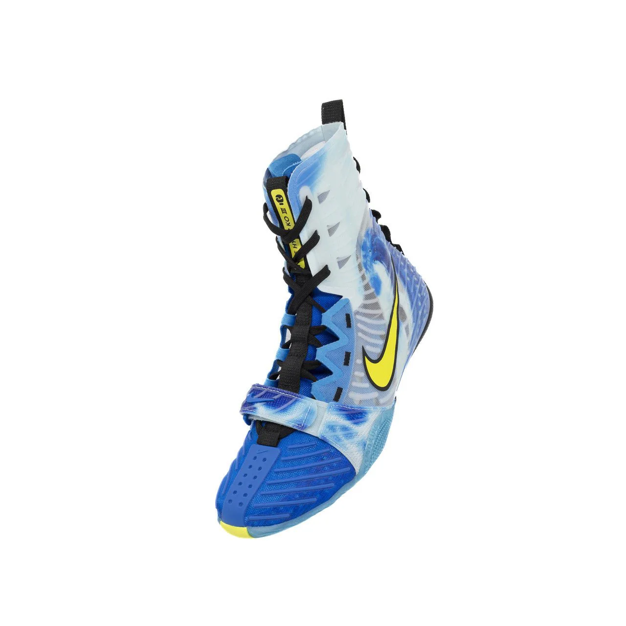 Nike HyperKO 3 SE Boxing Shoes - Photo Blue/Sonic Yellow-Black - Image 9
