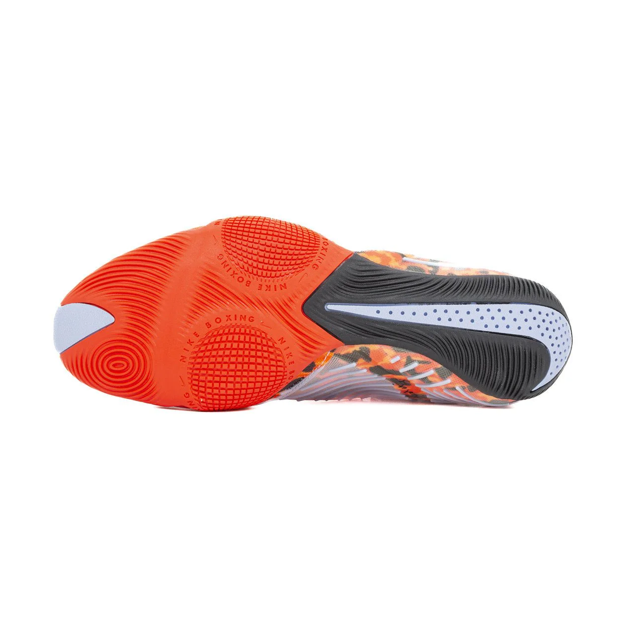 Nike HyperKO 3 SE Boxing Shoes - Bright Crimson/Aluminum-Black - Image 8