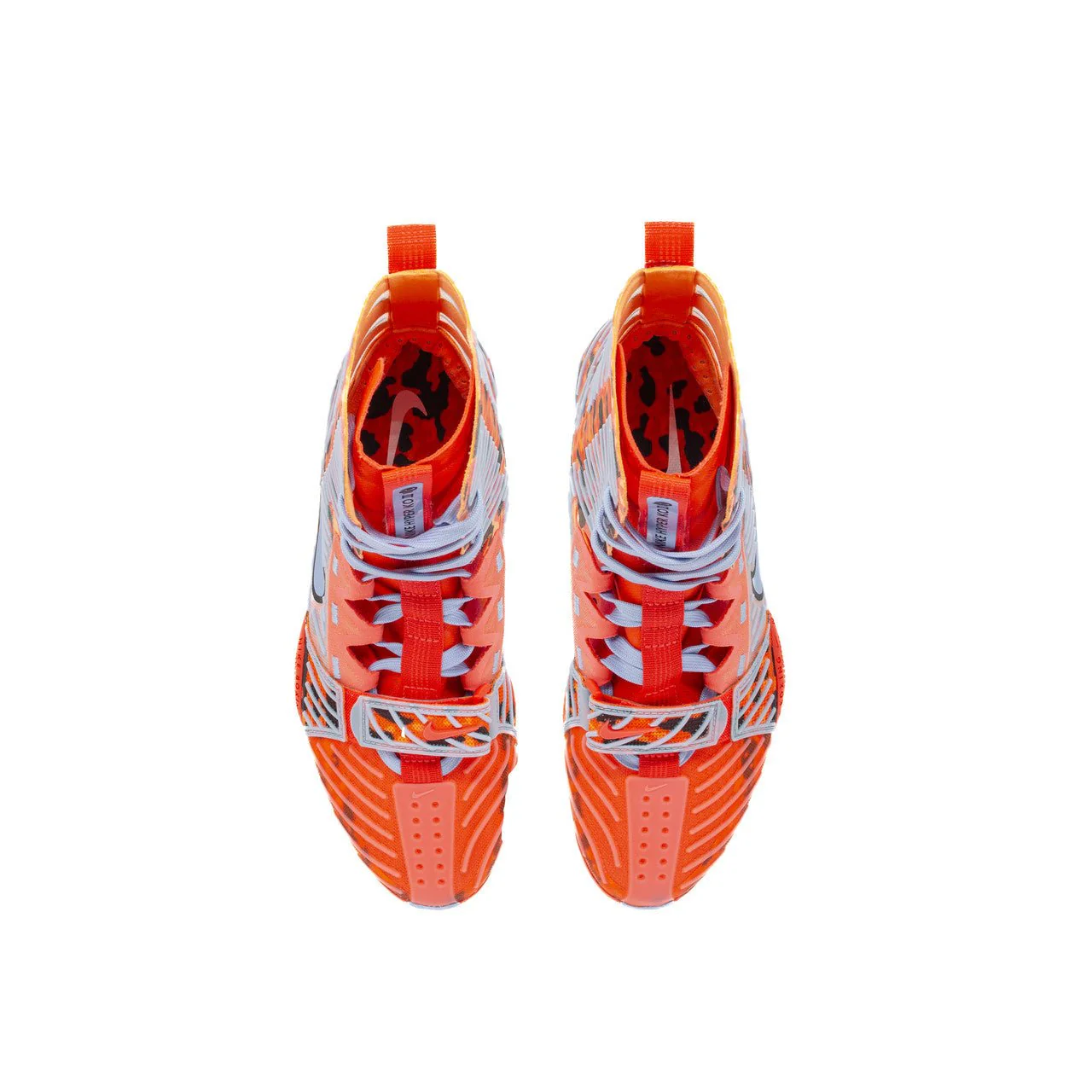 Nike HyperKO 3 SE Boxing Shoes - Bright Crimson/Aluminum-Black - Image 9