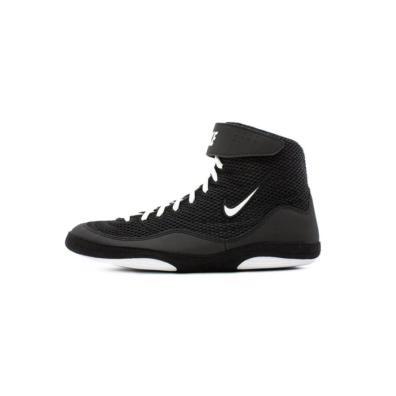 Nike Inflict 3 Wrestling Shoes - Black/White - Image 2