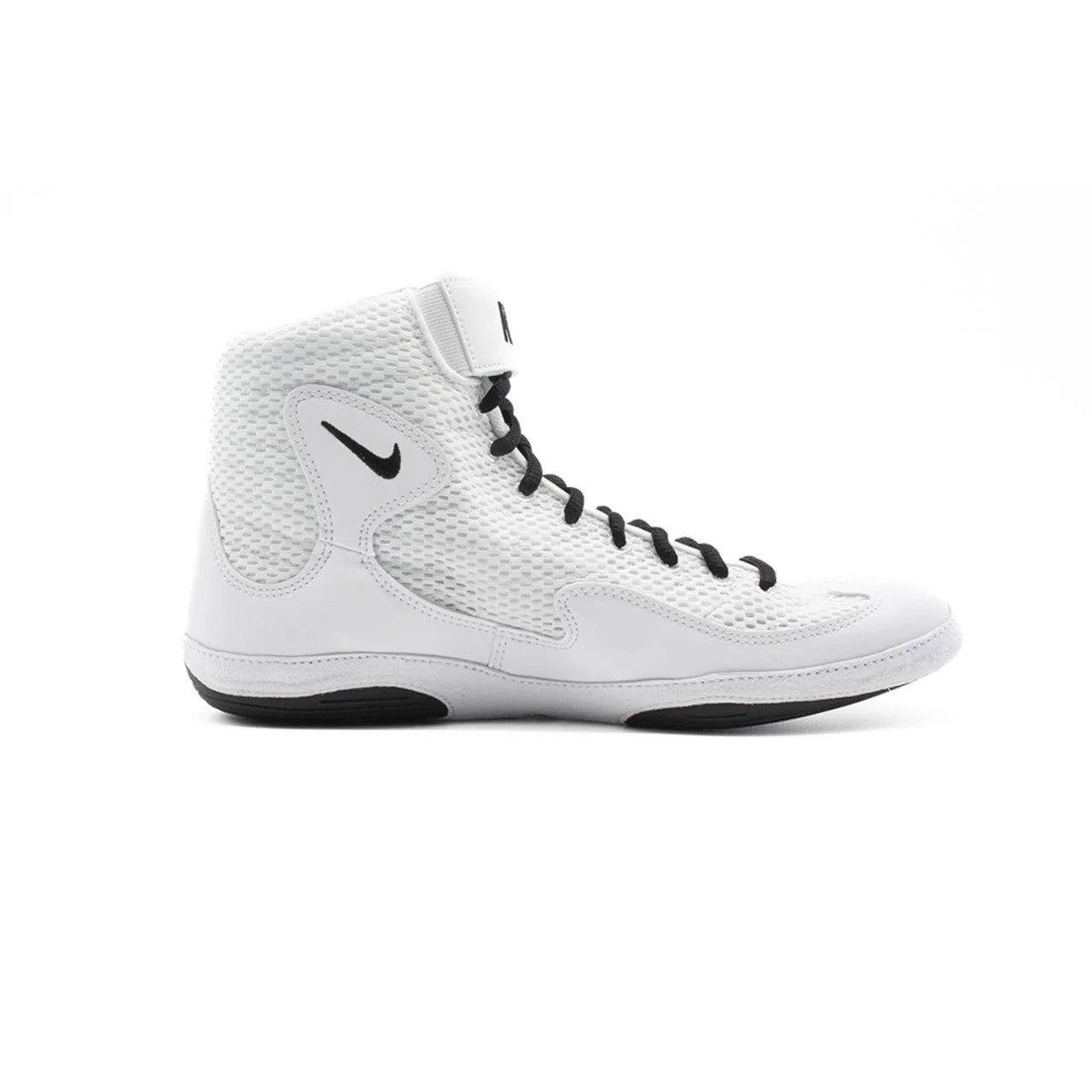 Nike Inflict 3 Wrestling Shoes - White/Black - Image 4