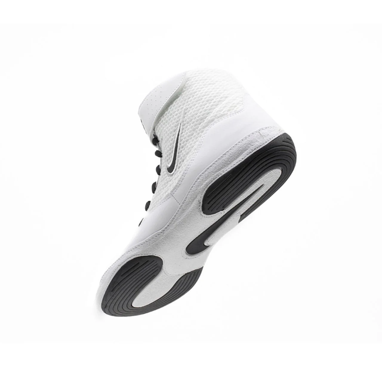 Nike Inflict 3 Wrestling Shoes - White/Black - Image 7