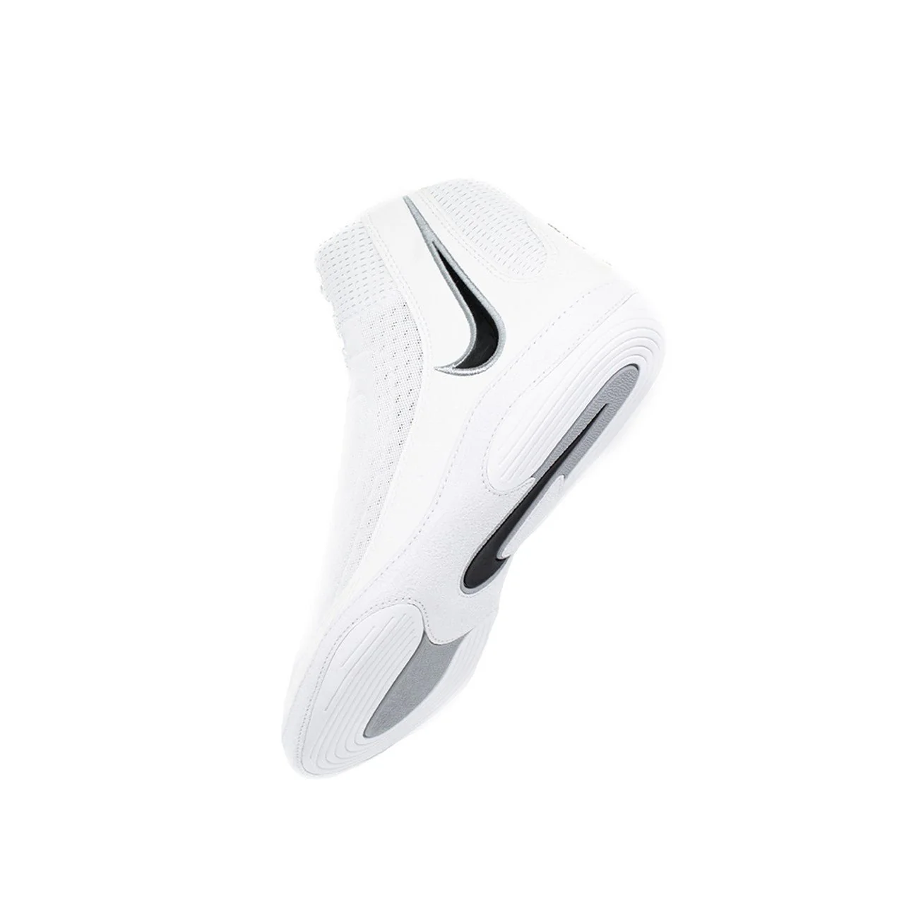 Nike Inflict 4 Wrestling Shoes - White/Black - Image 7