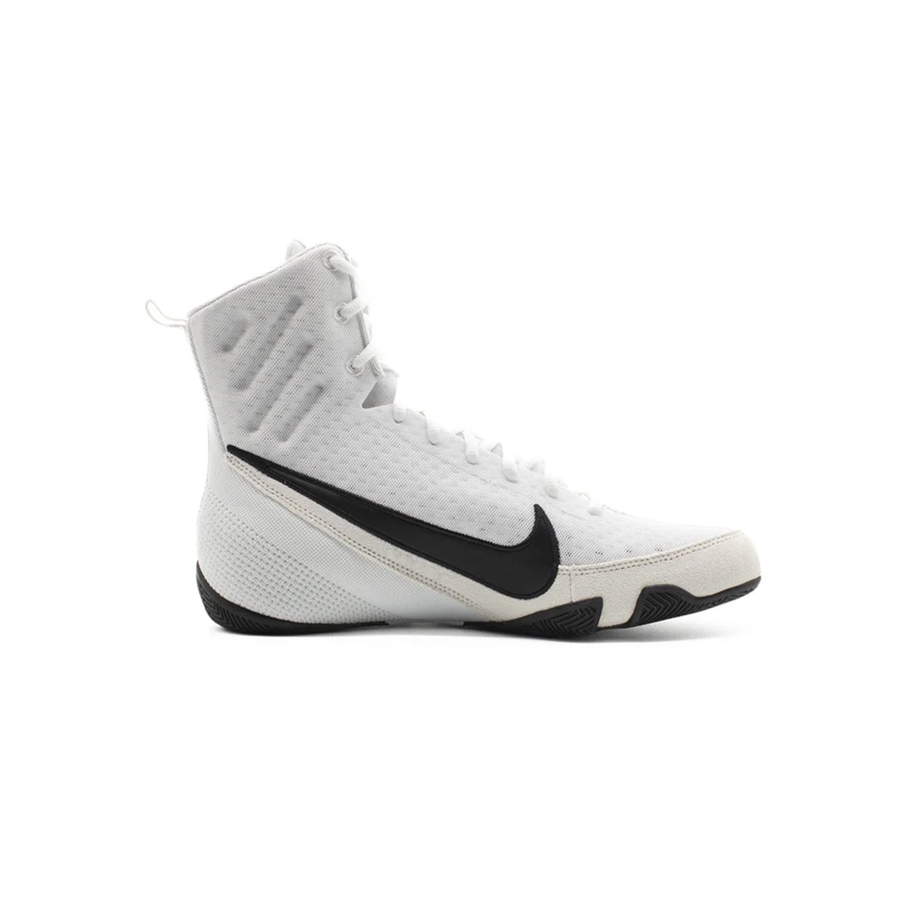 Nike Machomai 3 Boxing Shoes - White/Black - Image 3