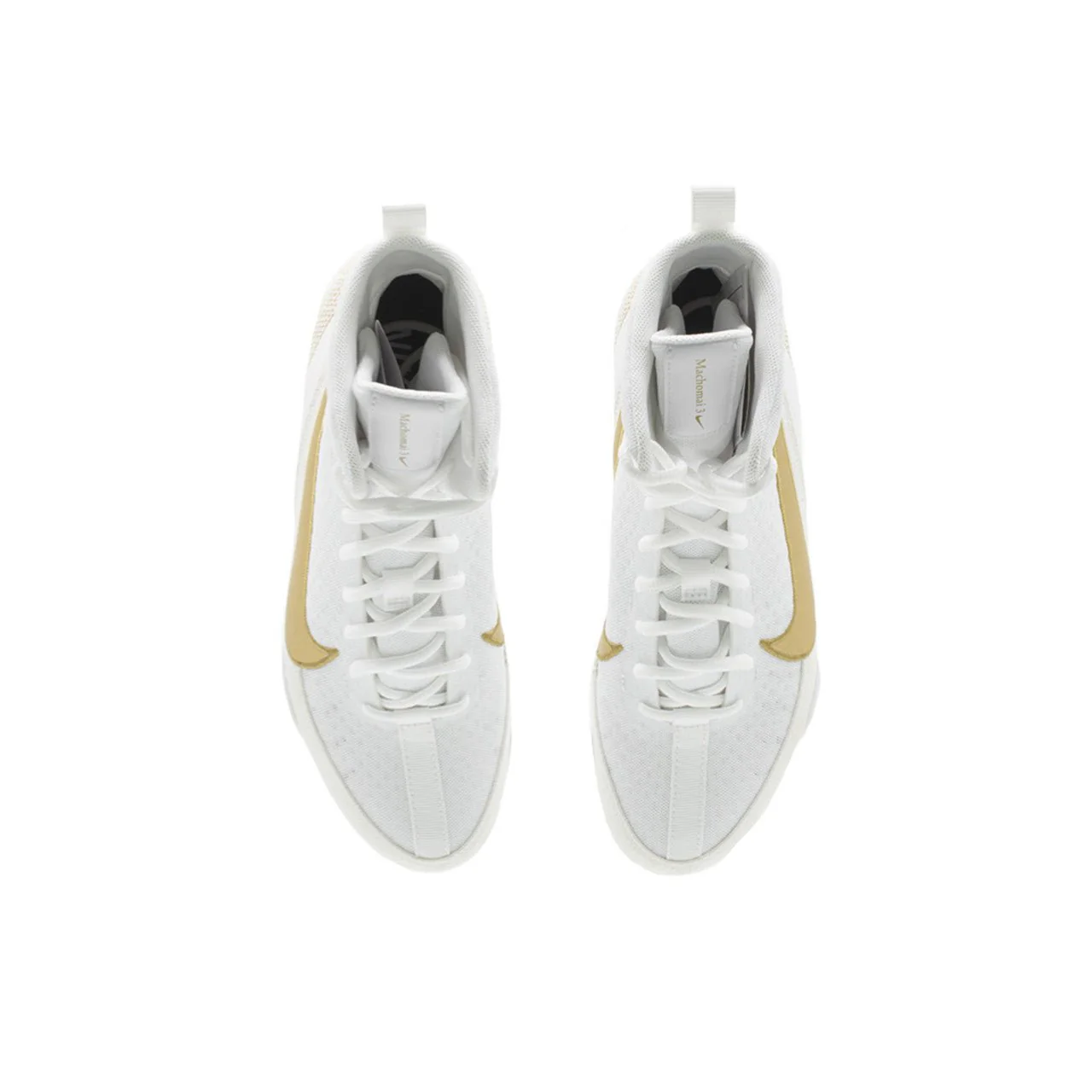 Nike Machomai 3 Boxing Shoes White/Gold - Image 7