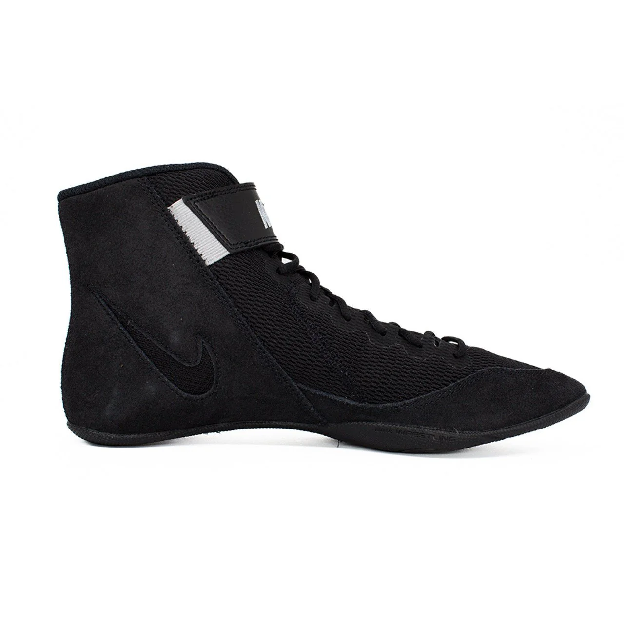 Nike Speedsweep VIII Wrestling Shoes - Black/White-Black/Wolf Grey - Image 3