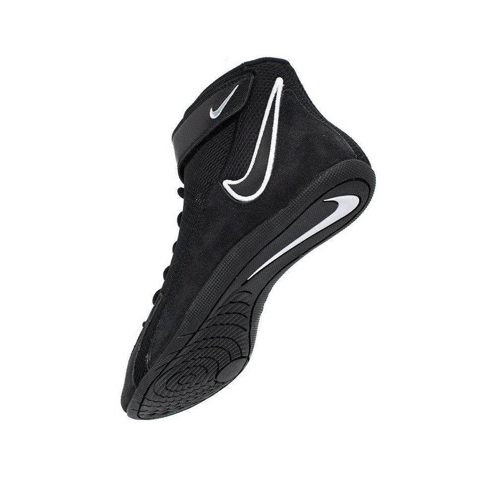 Nike Speedsweep VIII Wrestling Shoes - Black/White-Black/Wolf Grey - Image 5