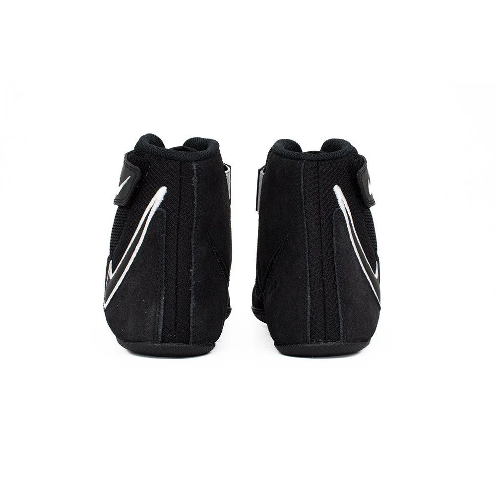 Nike Speedsweep VIII Wrestling Shoes - Black/White-Black/Wolf Grey - Image 9