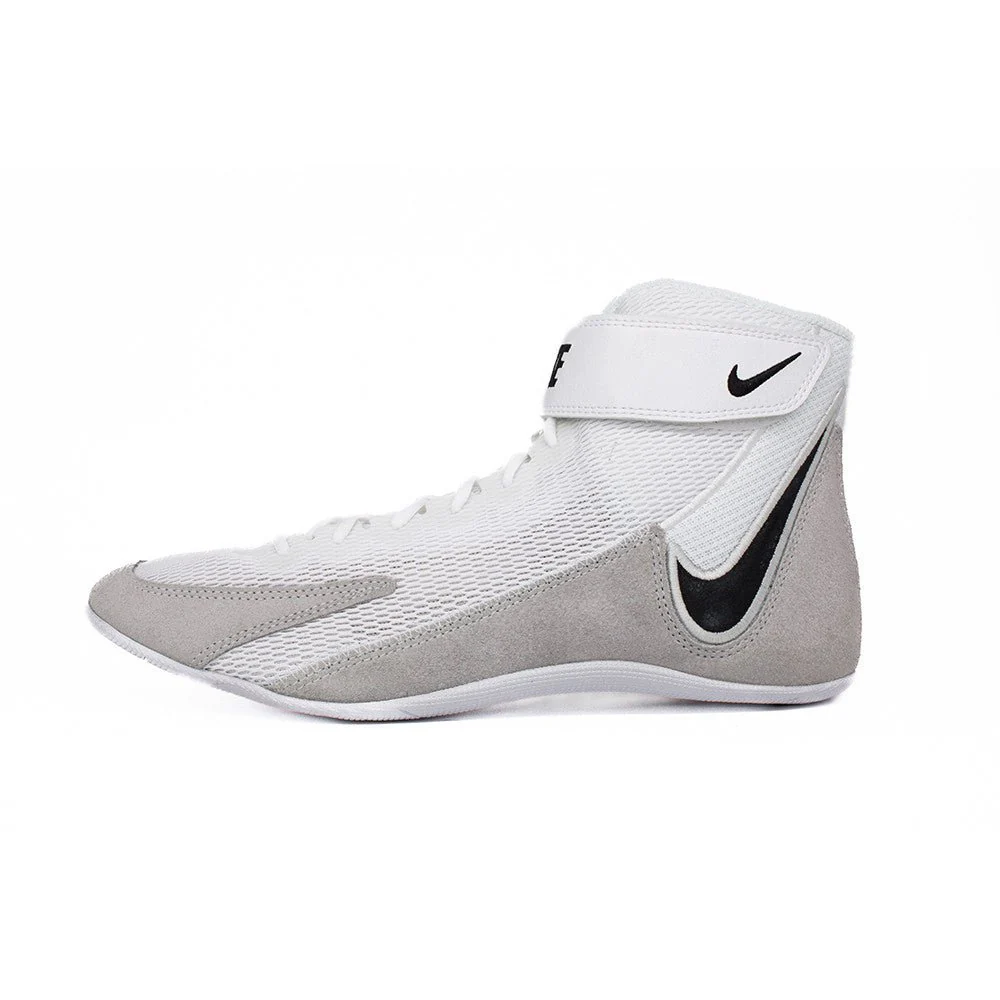 Nike Speedsweep VIII Wrestling Shoes - White/Black-White/Photon Dust - Image 2