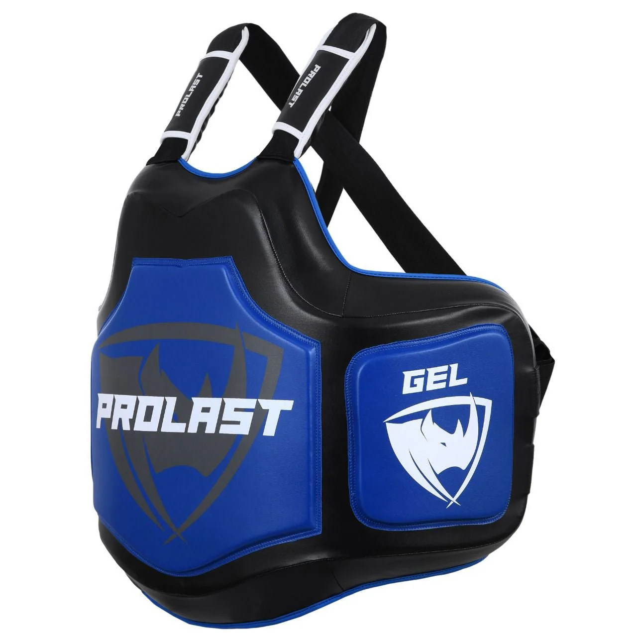Prolast Boxing Platinum Gel Body Protector Black // Blue - Image 2