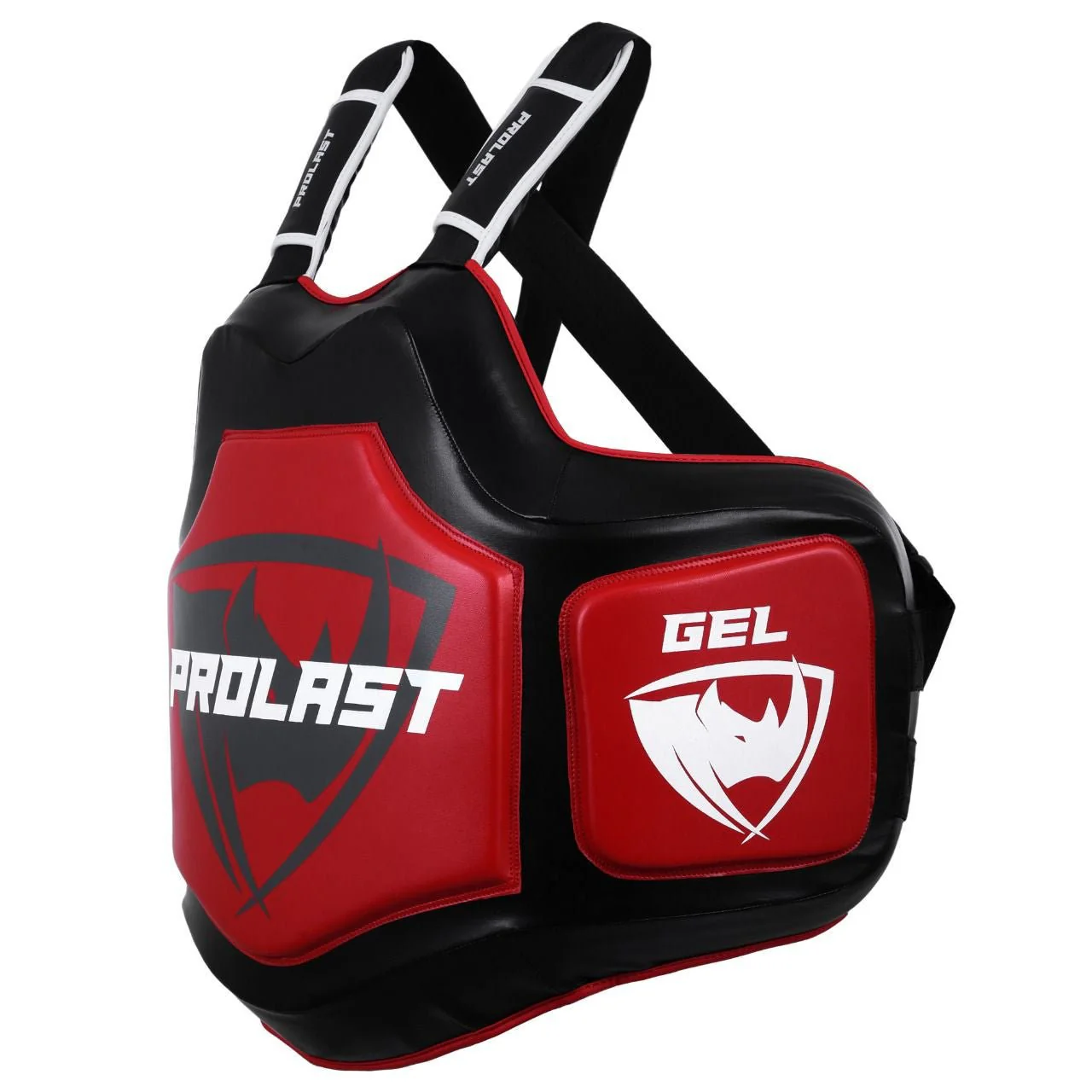 Prolast Boxing Platinum Gel Body Protector Black // Red - Image 3