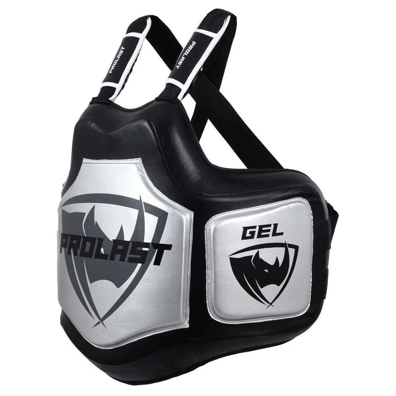 Prolast Boxing Platinum Gel Body Protector Black // Silver - Image 2