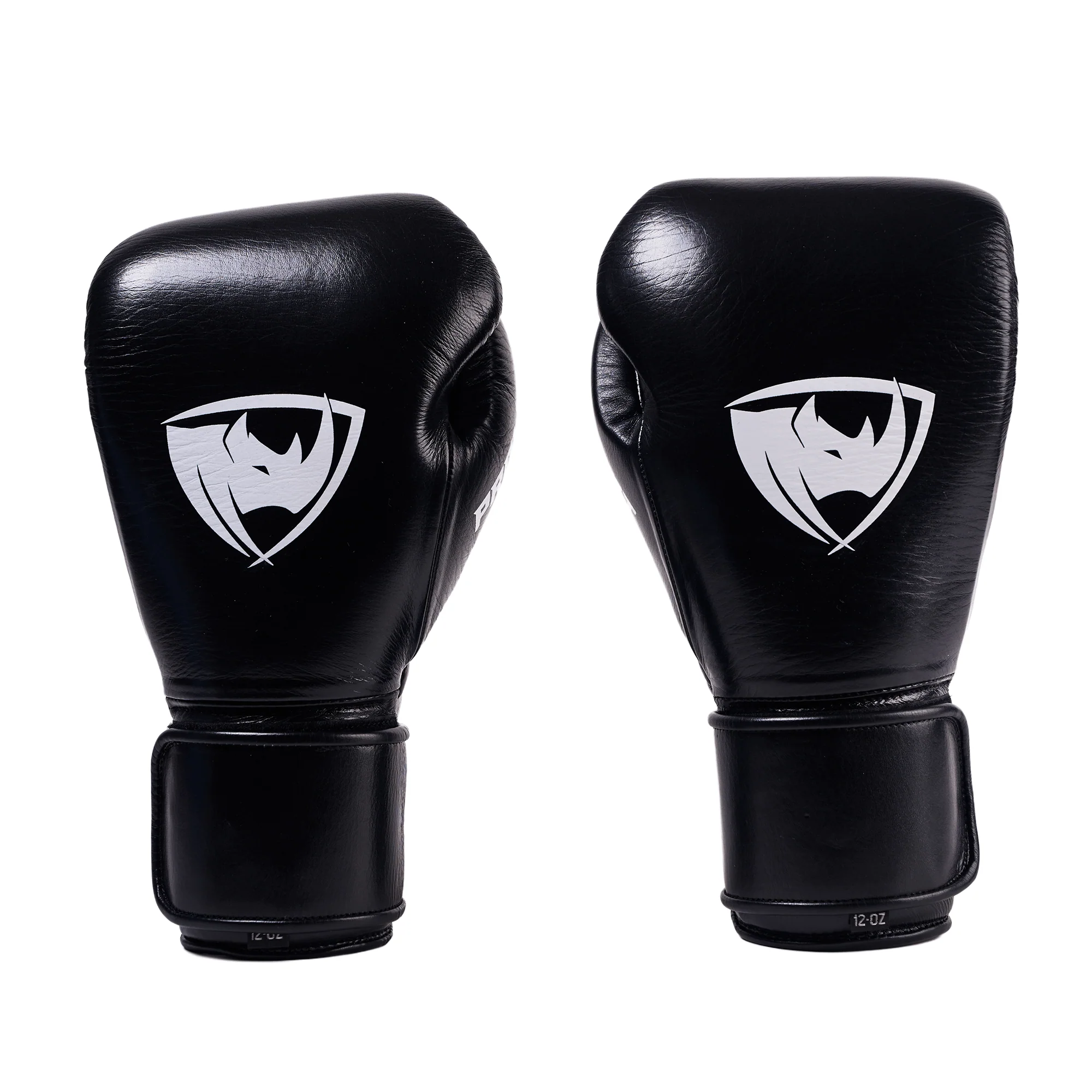 Prolast PG Professional Boxing Gloves Charcoal Black - Velcro ( Hand Made ) - Image 2