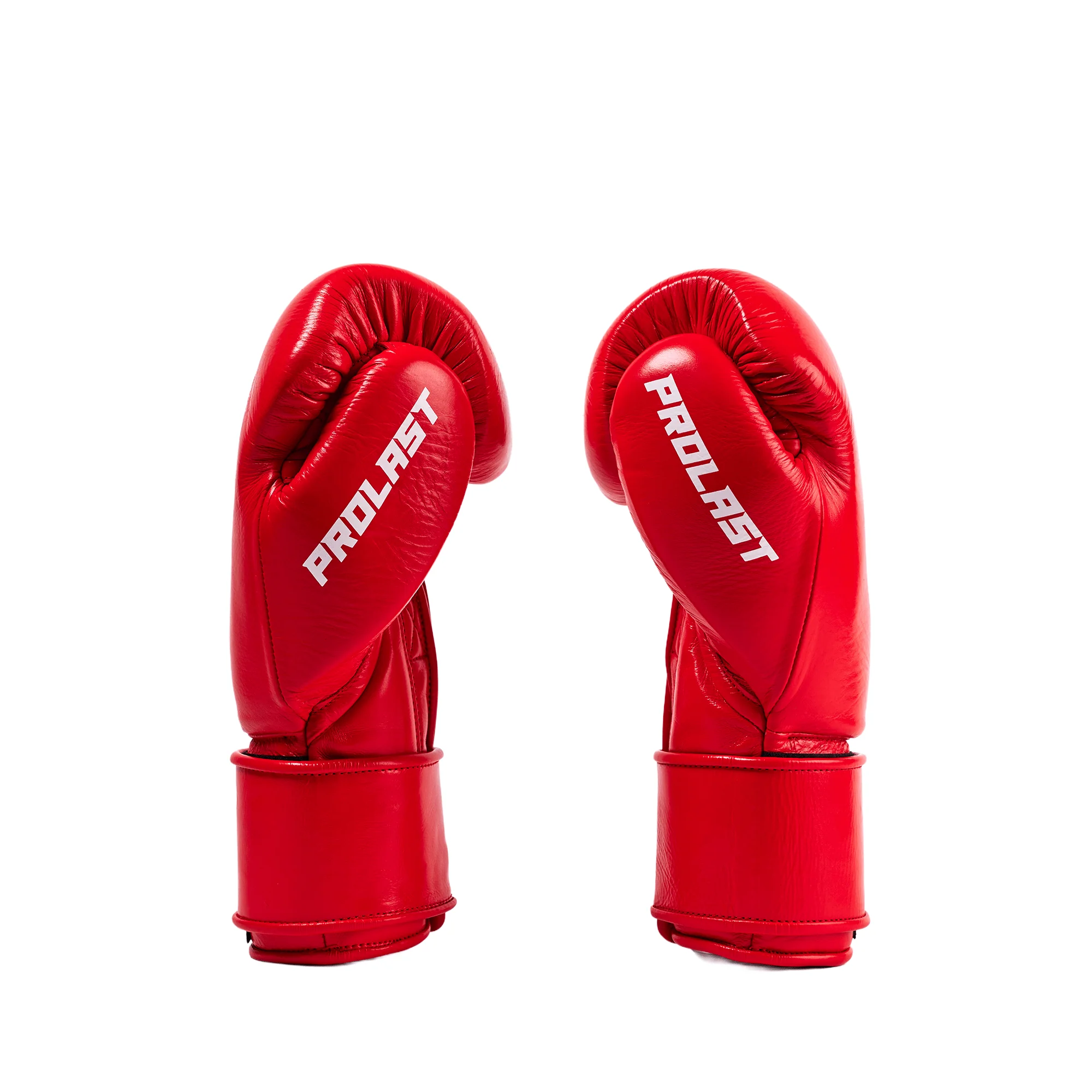 Prolast PG Professional Boxing Gloves Crimson Red - Velcro ( Hand Made ) - Image 4