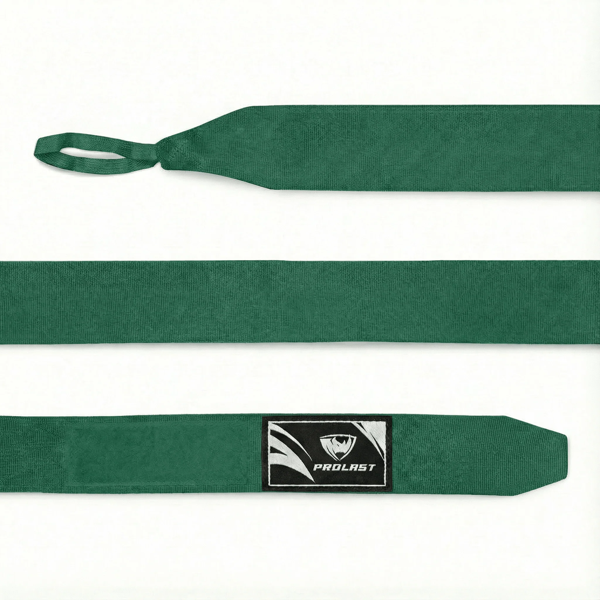 Prolast Professional Boxing 180' Hunter Green Hand Wraps - Image 2