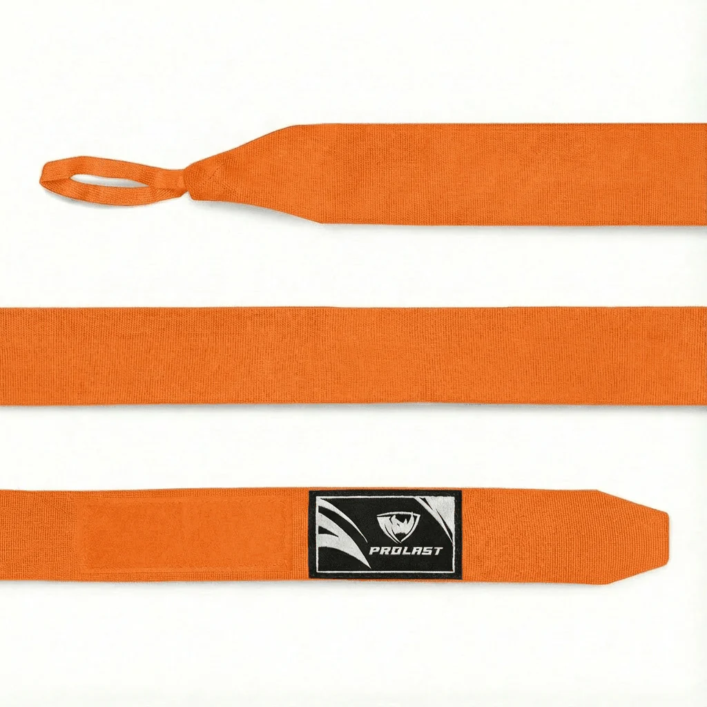 Prolast Professional Boxing 180' ORANGE PUNCH Hand Wraps - Image 2