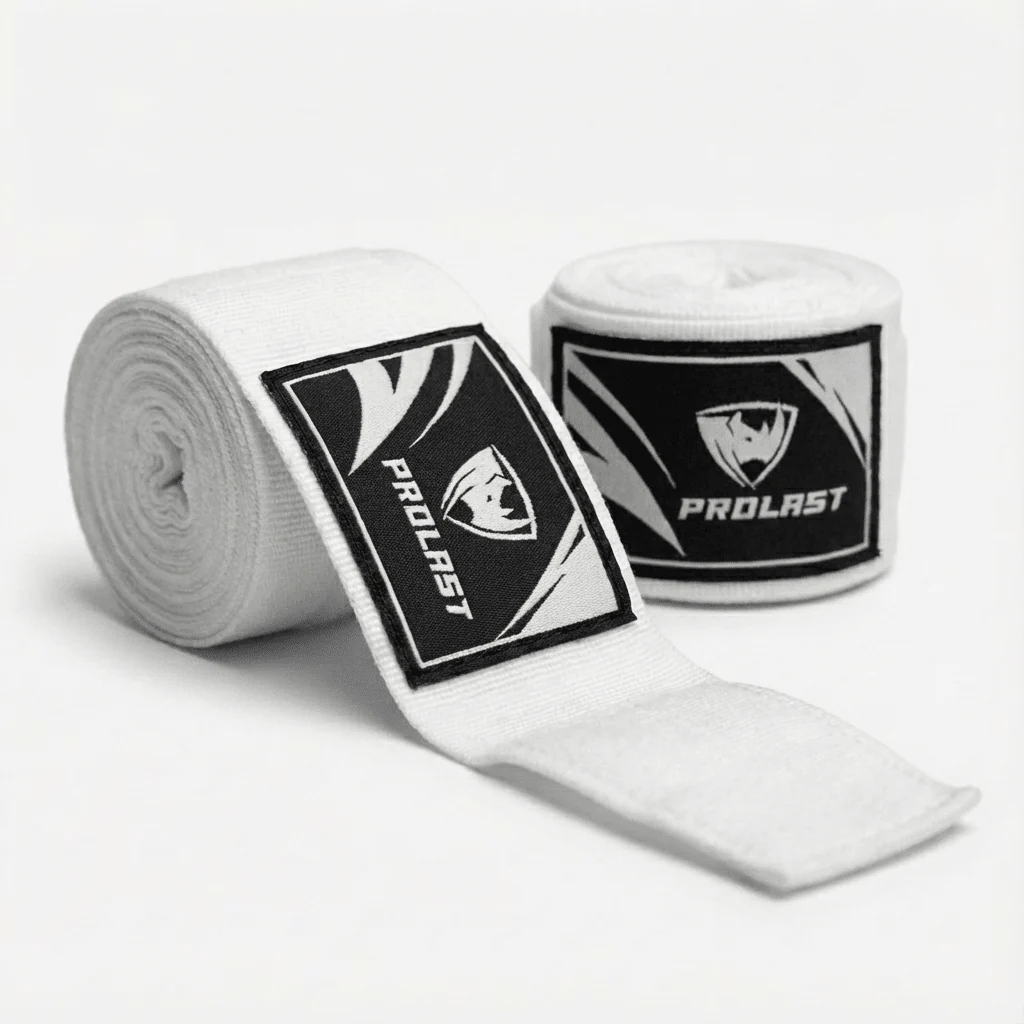 Prolast Professional Boxing 180' SNOW WHITE Hand Wraps