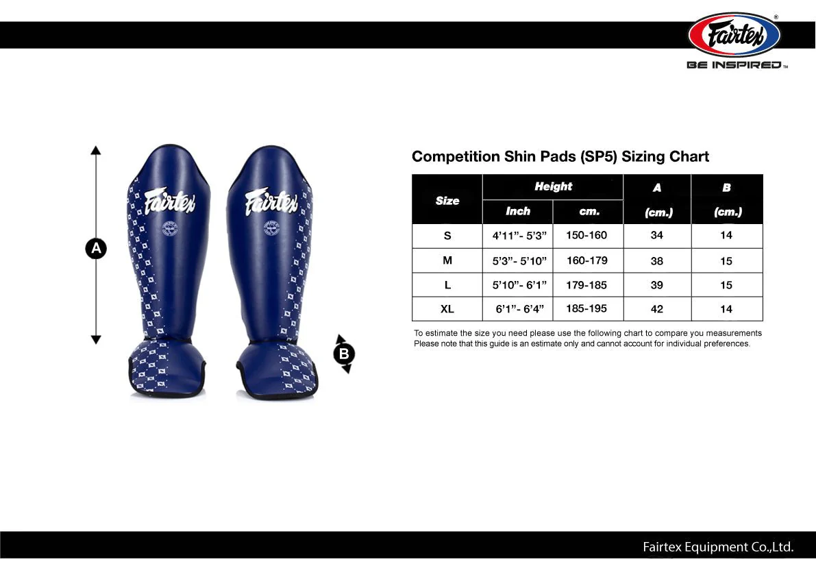Fairtex Leather Kanpeki COMPETITION SHIN PADS - Image 14