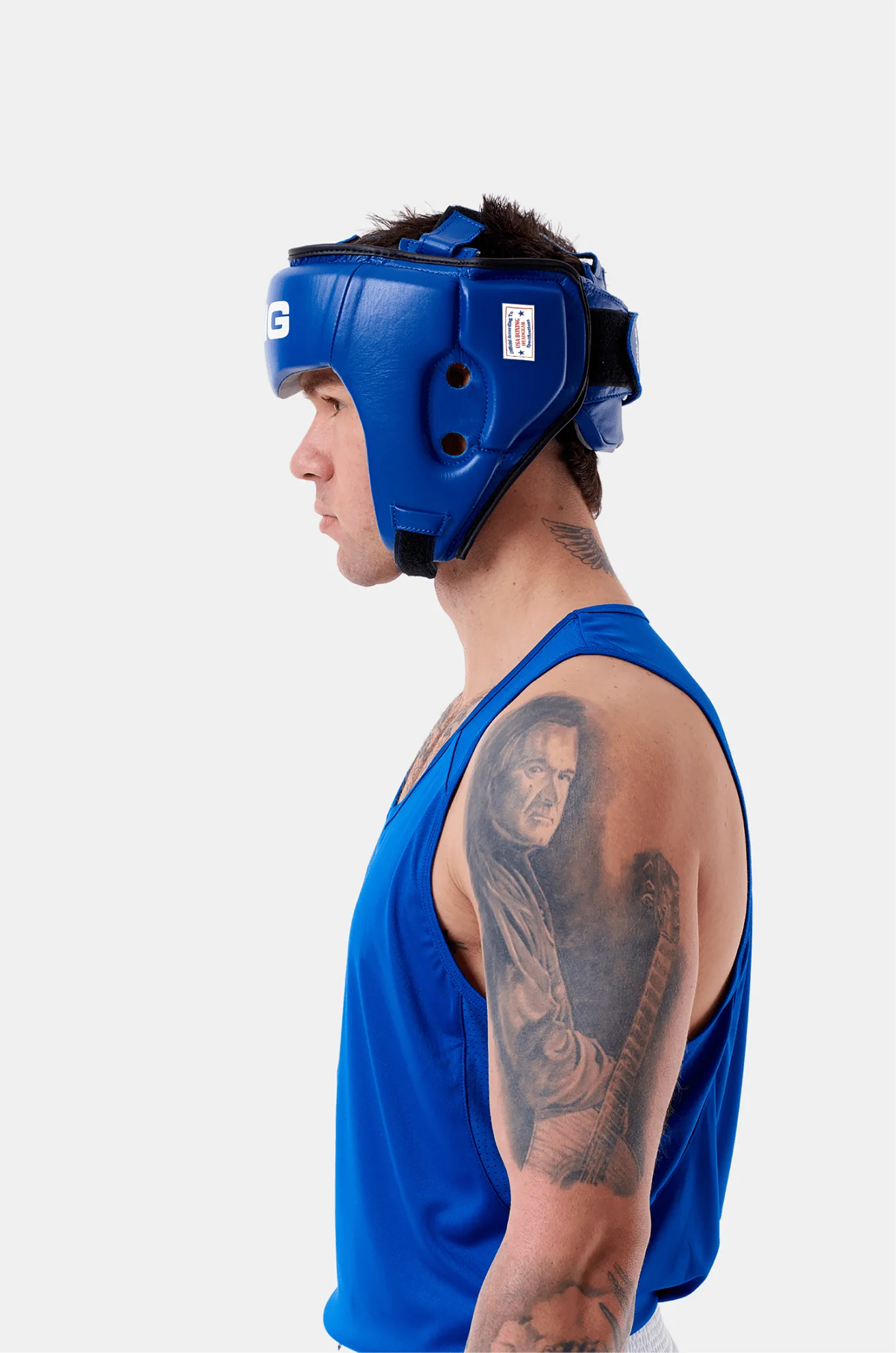 USA Boxing Approved Open Face Head Guard - Image 10