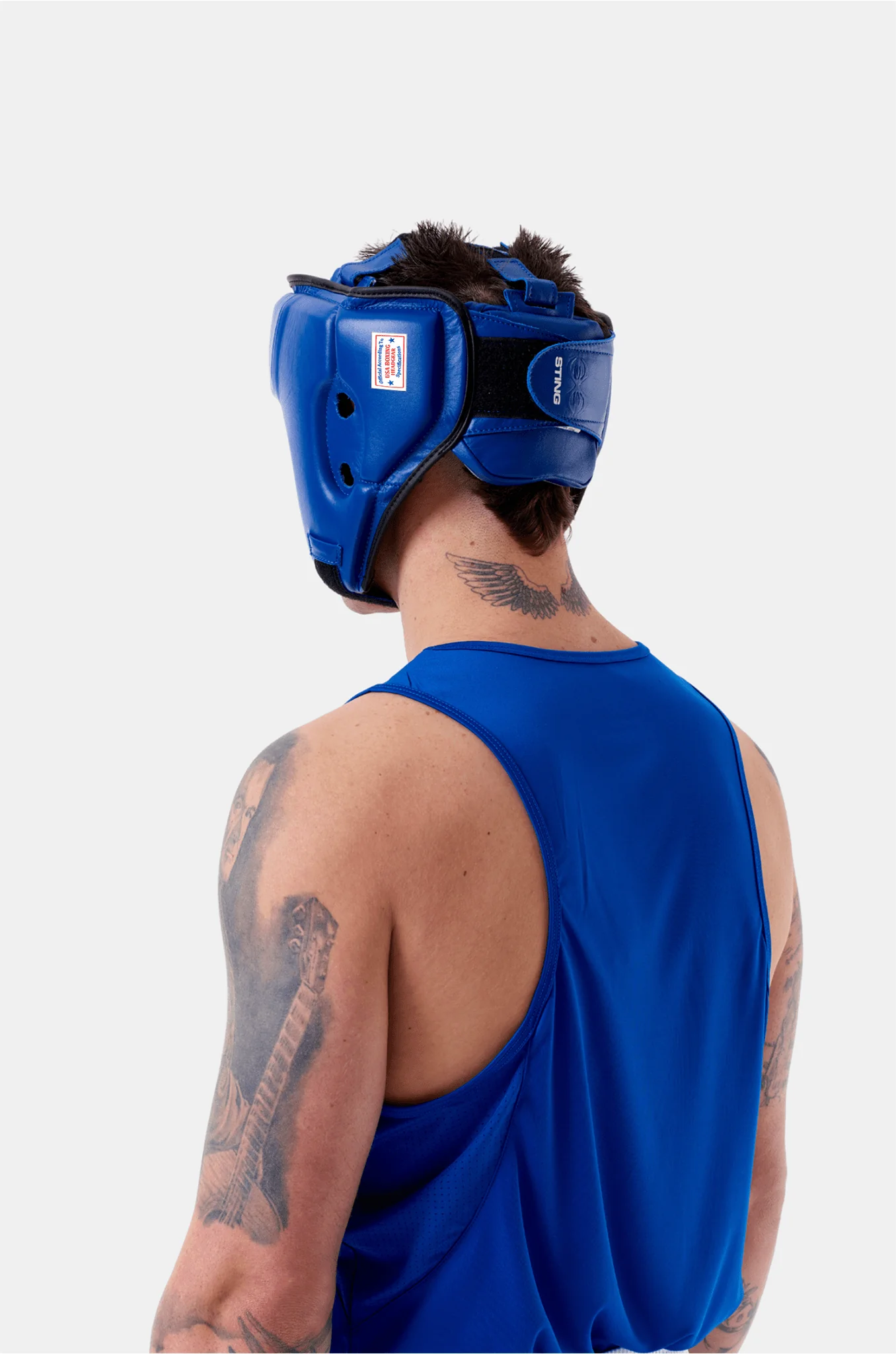 USA Boxing Approved Open Face Head Guard - Image 11