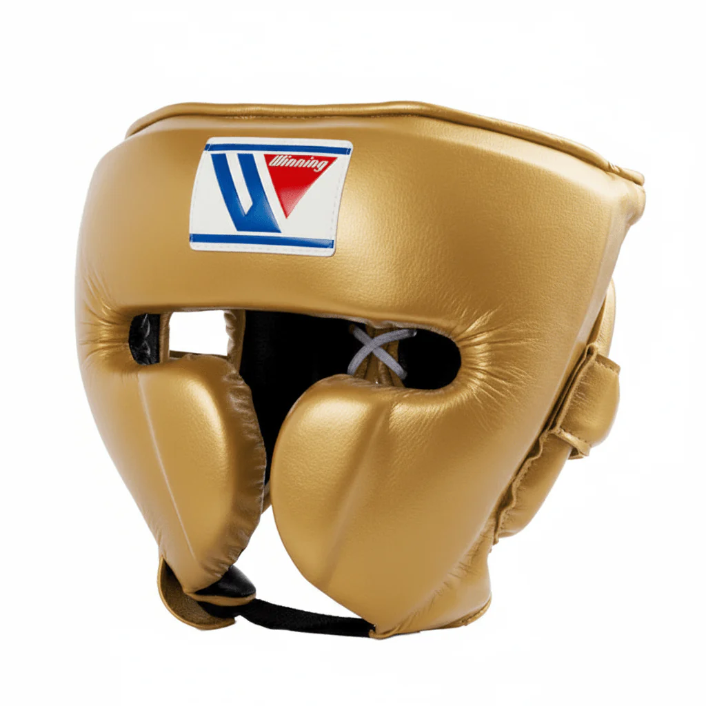 Winning Cheek Protector Headgear - Gold