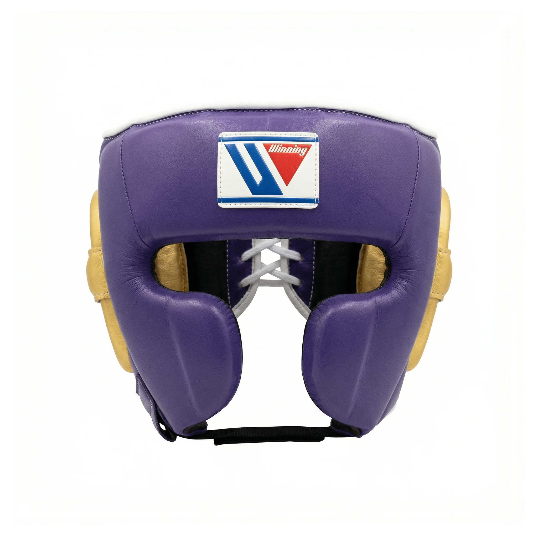 Winning Custom Cheek Protector Headgear - PURPLE / GOLD