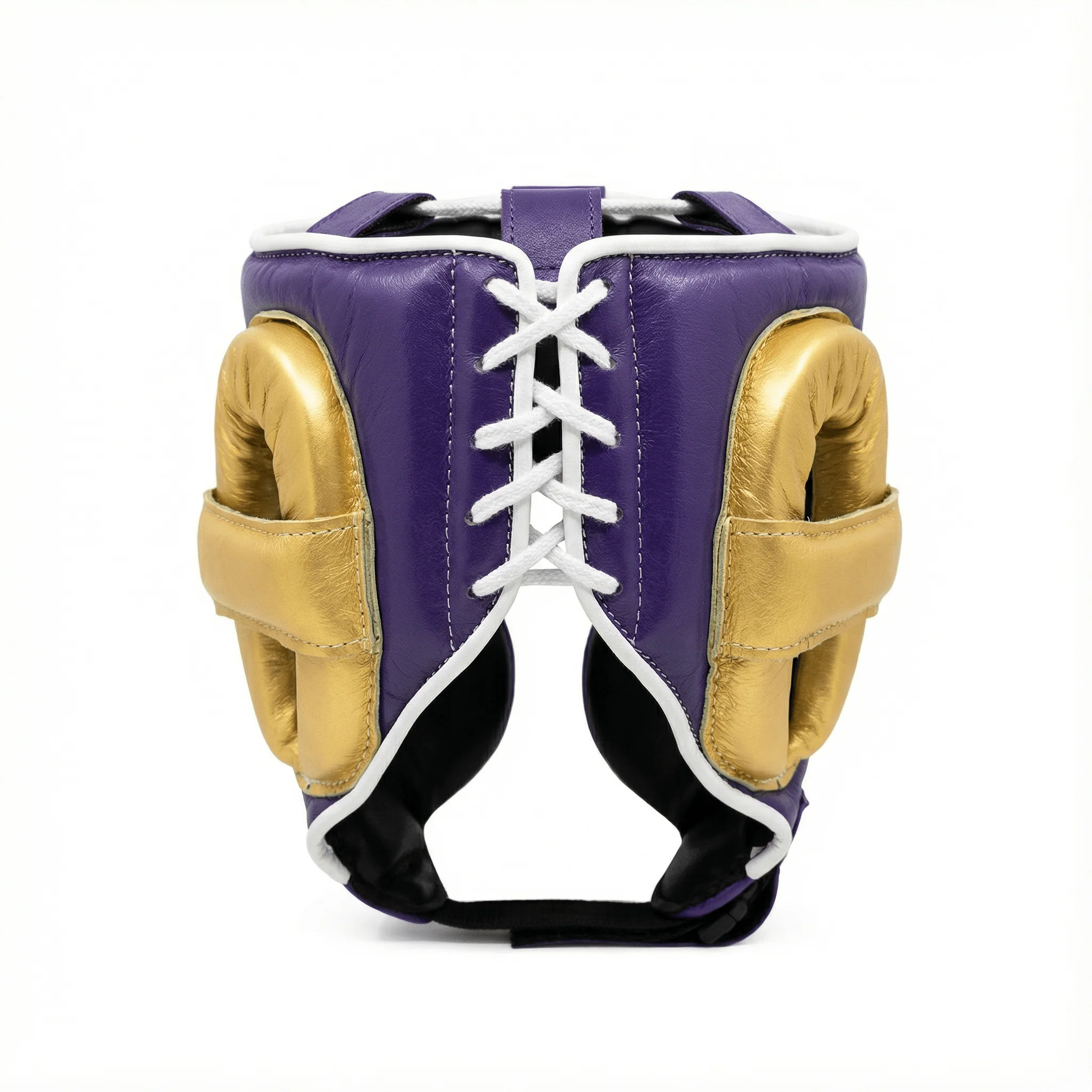 Winning Custom Cheek Protector Headgear - PURPLE / GOLD - Image 2