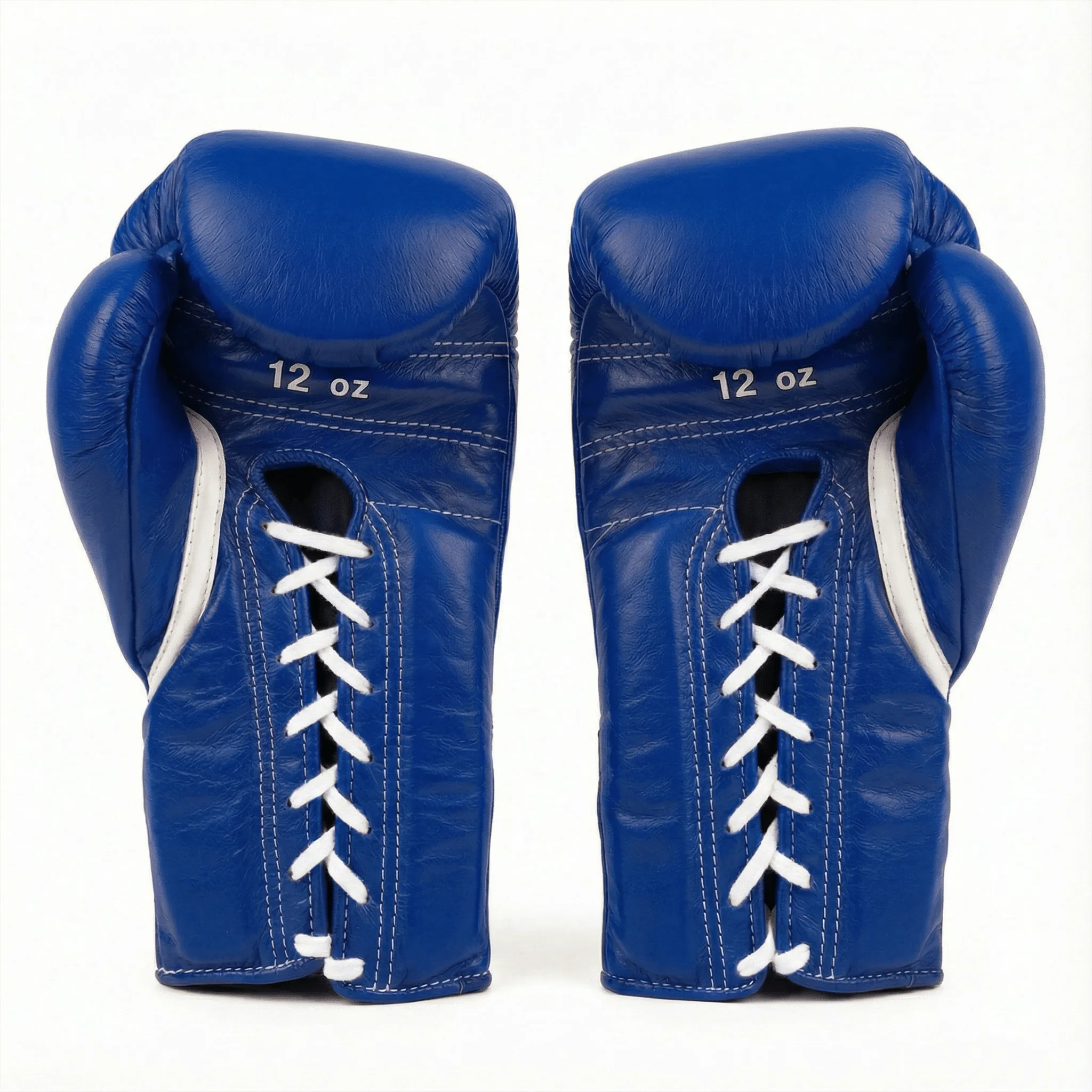 WINNING LACE-UP BOXING GLOVES - BLUE - Image 3