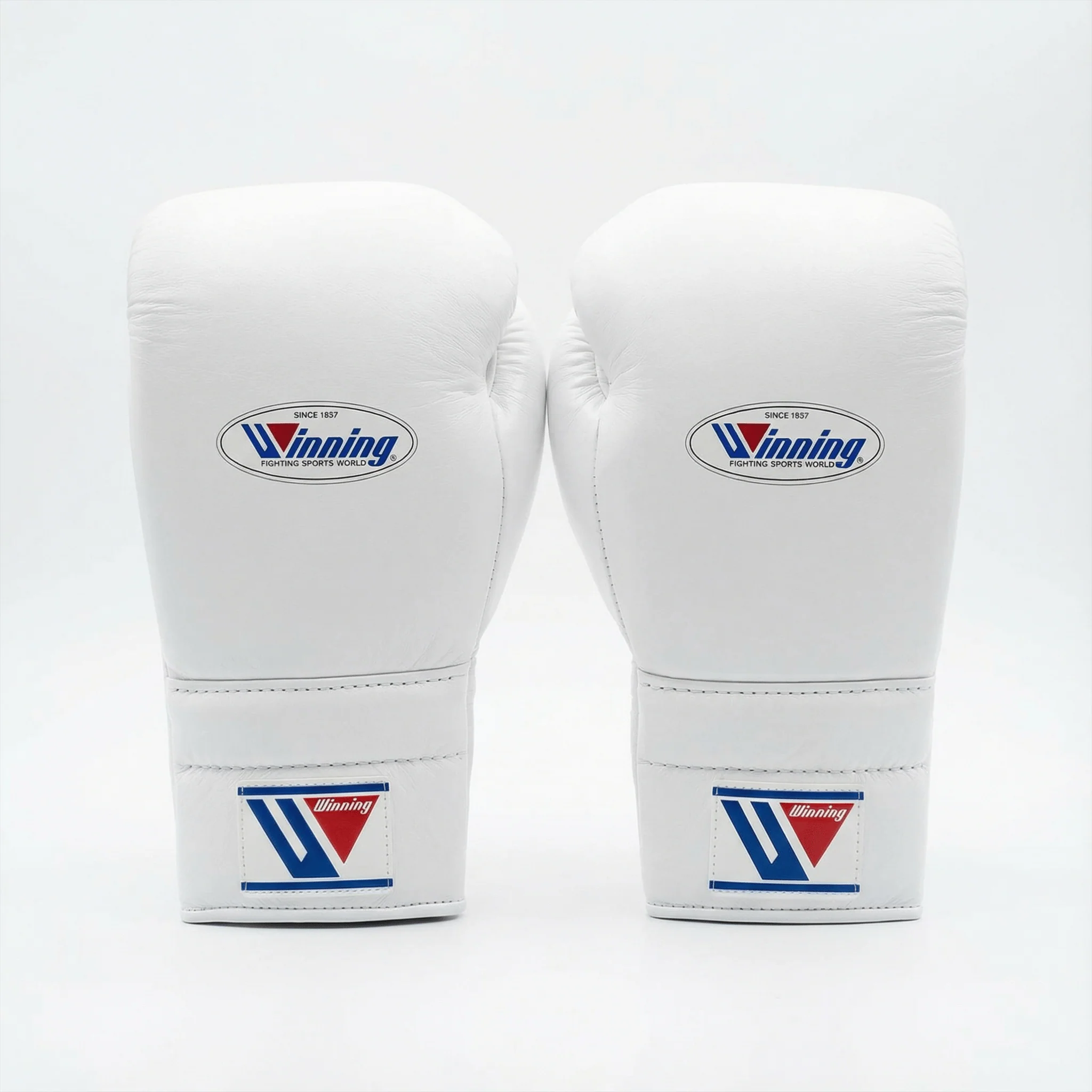WINNING LACE-UP BOXING GLOVES - WHITE - Image 2