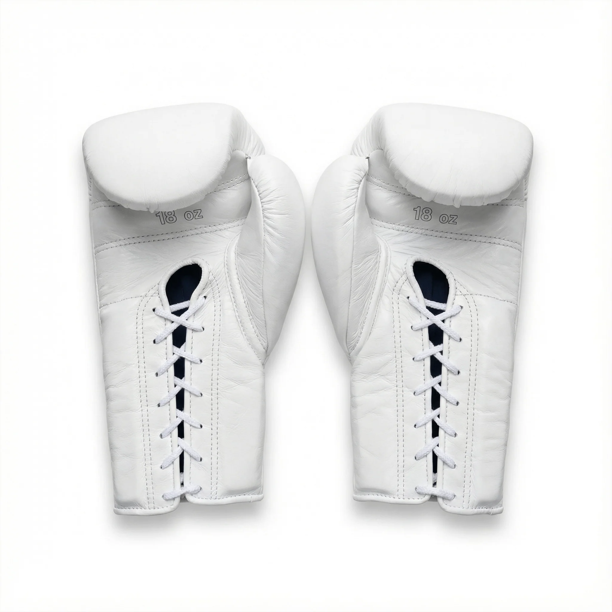 WINNING LACE-UP BOXING GLOVES - WHITE - Image 3