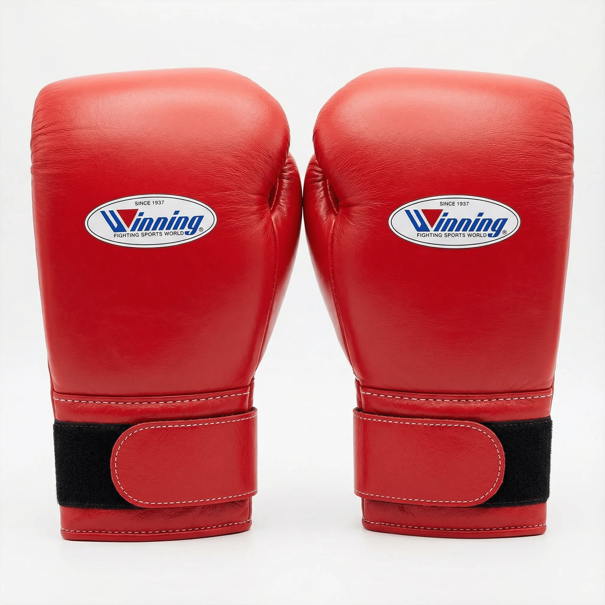 WINNING VELCRO BOXING GLOVES - RED - Image 2